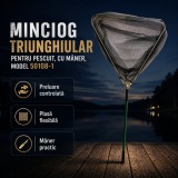 Minciog Triunghiular pentru Pescuit, cu M&acirc;ner, Model 50108-1