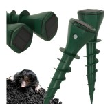 Set 2 aparate cu incarcare solara, ultrasunete, repelent pentru cartite si rozatoare in gradina
