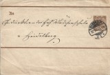 NI595 &Icirc;ntreg poștal 3 pfennig Reichspost 1890/Postal stationery 3 pfennig Reichspost 1890