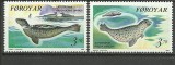 Insulele Feroe 1992 - foci, fauna, serie neuzata