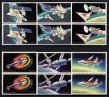 RAS AL KHAIMA 1972 Cosmonautica, Serie Completa Perechi MNH, Timbre Straine, Colectie, Nestampilat