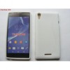 Husa Silicon S-Line Albă pentru Sony Xperia T3 - Protectie Premium, Calitate Superioară
