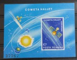 Romania 1986 - Colita Cometa Halley MNH