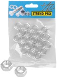Piulite hexagonale M6 zincate Strend Pro, standard, set 80 buc