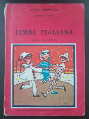 LIMBA ITALIANA MANUAL PENTRU CLASA A III-A - Haritina Gherman foto