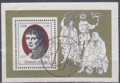 M2 C3 - Timbre foarte vechi - Germania Democrata - DDR - colita dantelata foto