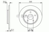Disc frana FIAT FREEMONT (JC, JF) (2011 - 2016) BOSCH 0 986 479 050