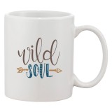 Cana alba personalizata &#039;WILD SOUL&#039;, INOVATIX&reg;. 330ml