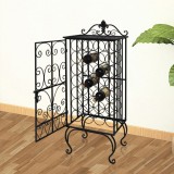 Suport sticle de vin pentru 28 de sticle, metal, vidaXL