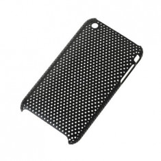 BACK COVER CASE IPHONE 3G/3GS SITA NEGRU foto