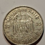 Germania Nazista 5 reichsmark 1935 D argint