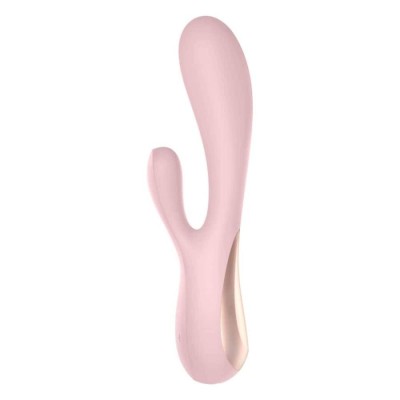 Vibrator Rabbit Mono Flex, Roz, 20 cm foto