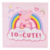 Prosop Bumbac Peppa, Roz, 30x30cm, Oem