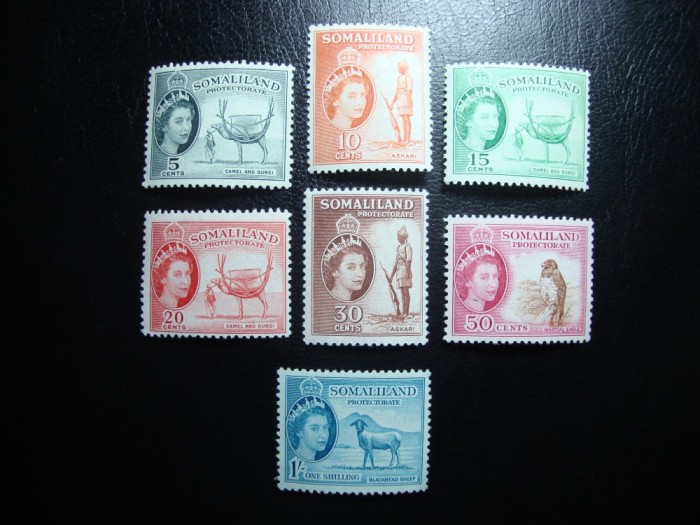 SOMALILAND ELISABETA II MH