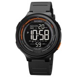 Ceas barbatesc Skmei Digital Alarma Sport Fashion Cronometru Lumina fundal Negru