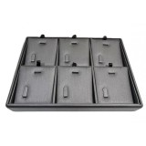 Tava Expozitie Bijuterii | Organizator Elegant cu 6 Compartimente WZ4457