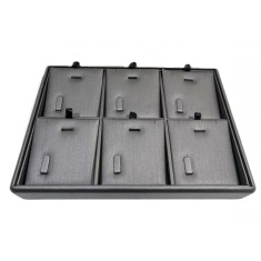 Tava Expozitie Bijuterii | Organizator Elegant cu 6 Compartimente WZ4457