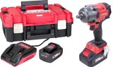 Set Worcraft XCUBE006 ShareSYS Toolbox, cheie cu impact 850 Nm, 2x 4.0 Ah acumulator, 1x incarcator