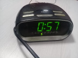 RADIO cu Ceas de masa/Alarma,Radio AKAY vintage functional/neitretinut