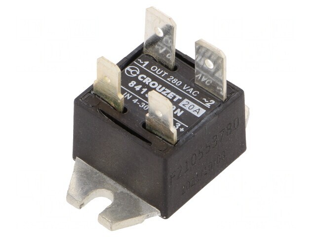 Releu semiconductor 1-fazat 20A 24-280VAC