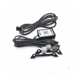 Led Devil Eyes RGB 12V pentru lupe far cu control prin aplicatie Bluetooth