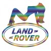 Sticker Land Rover Lady On , Autocolant Auto pentru soferite Pline de Stil