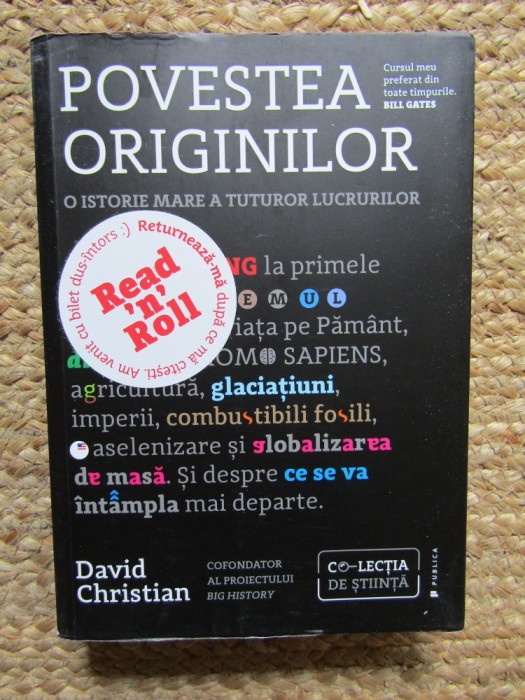 David Christian - Povestea originilor