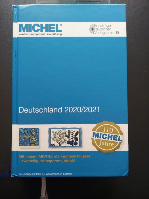 Catalogul Michel Germania 2020/2021, second hand