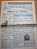 ziarul adevarul literar si artistic 9 februarie 1999 - vladimir gaitan