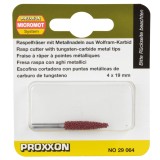 Raspel din carbura de tungsten in forma de ac Micromot Proxxon 29064, 19xO4 mm