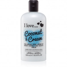 I love... Coconut & Cream Ulei gel de duș și baie 500 ml