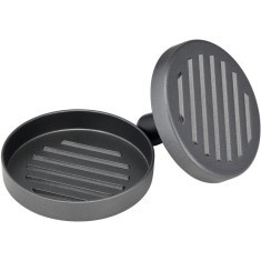 Presa pentru burger Tefal, aluminiu, invelis Antiaderent, diametru 12 cm, compatibil cu masina de spalat vase, gri &amp;amp; negru