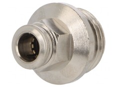 Racord Push-in Alamă Nichelată 1/2&amp;quot; 20bar foto
