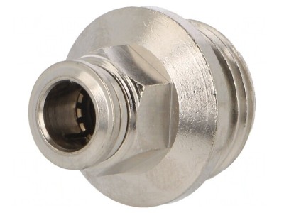 Racord Push-in Alamă Nichelată 1/2&amp;quot; 20bar foto