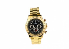 Ceas barbati automatic, elegant GOER GO65GOLD foto