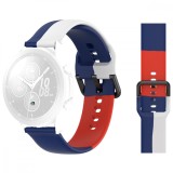 Curea silicon, compatibila Huawei Watch Fit 3, adaptor inclus, telescoape Quick Release, BWR Trio