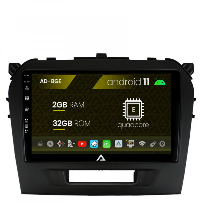 Navigatie Suzuki Vitara (2015+), Android 11, E-Quadcore 2GB RAM + 32GB ROM, 9 Inch - AD-BGE9002+AD-BGRKIT299 foto