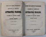 CURS DE LIMBA FRANCESA - LECTIUNI SI MODELE DE LITTERATURA FRANCESA , URMATE DE MODELE DE LITTERATURA ROMANA de ANTONI ROQUES , 1860