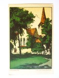 Carte poștala Sibiu:Biserica Sf.Ioan,necirculată anii 20