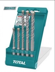 Set 5 burghie Total Industrial - rotopercutor SDS Plus foto
