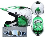 Cumpara ieftin Casca Moto Atv Cross Enduro Downhill + Ochelari 100% ,marimi disponibile XS,S,M si L