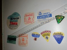 RARE - LOT 9 AMBALAJ PROD LACTATE / ETICHETA - / BRANZA TOPITA ETC..