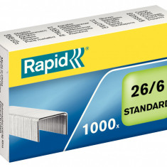 Capse Rapid Standard, 26/6, 2-20 Coli, 1000 Buc/cutie