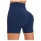 Pantaloni scurti cu talie inalta pentru dama FuelMeFoot, albastru, L-XL - OUTLET