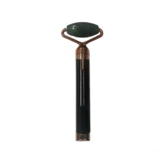 Rola masaj facial FOXMAG24 diminuare riduri, cu vibratii, portabil, verde