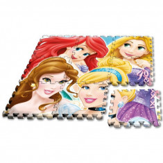 Covor puzzle Disney Princess 9 piese SunCity EWA17630WDInitiala foto