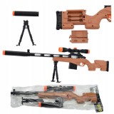 Pușcă cu semnal sonor alimentată cu baterii, cu lumină