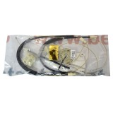 Kit reparatie macara geam fata Vw Bora Vw Golf 4 5usi 1997-2006; electrica fata stanga (cablu role si suport geam)