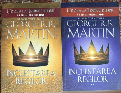 INCLESTAREA REGILOR, GEORGE R.R.MARTIN/DOUA VOLUME,,NEMIRA&amp;quot;2013 foto