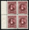 1932 , Lp 95 , 500 ani de la moartea lui Alexandru cel Bun , bloc de 4 - MH, Nestampilat